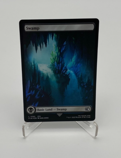 Magic The Gathering Trading Card TCG MTG Final Fantasy Foil Swamp 0301 - Image 1