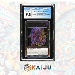 Yugioh! Ebon Illusion Magician LDS3-EN091 Ultra Rare 1st Edition GMT CGC 10 - Image 1
