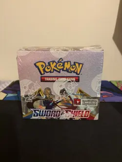 Pokemon TCG Sword and Shield BASE SET Booster Box Factory Sealed New - Image 1