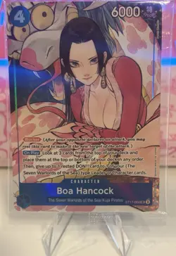 2025 ONE PIECE ILLUSTRATION BOX VOL. 1 PROMO CARD BOA HANCOCK ST17-004 SR SEALED - Image 1