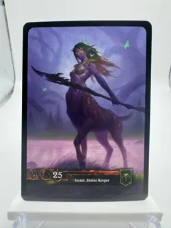 World of Warcraft TCG Tomb Foil Hero Jasani, Shrine Keeper - Image 2