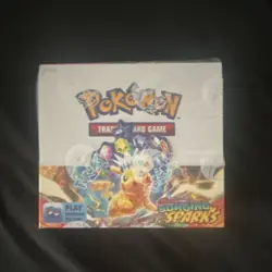 Pokemon TCG Scarlet & Violet Surging Sparks Booster Box English Pikachu Latias - Image 1