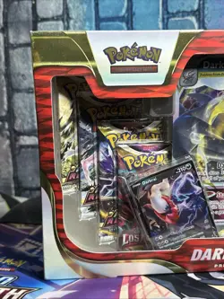 Pokemon Trading Card Game Darkrai VStar V Star Premium Collection Box - Image 2