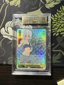 Weiss Schwarz Konosuba SP “Steal Successful…U” Chris KS/W75-E003SP Signed Foil - Image 1