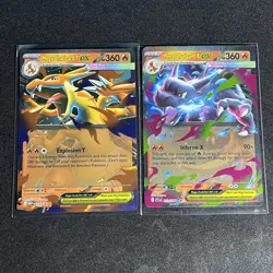 Mega Charizard X and Y EX Cards Holo English - Image 1