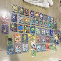 Pokemon Topps Cards Mewtwo Strikes Back Trivia Movie Scene Cards Lot Vintage - Image 1