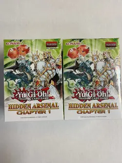 Yu-Gi-Oh! Trading Cards Hidden Arsenal Chapter 1 Blaster Box 2 BOX LOT - Image 1