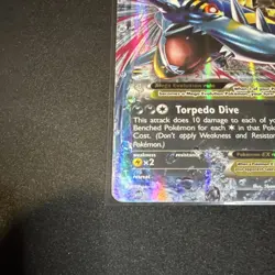 The Pokemon Company M Sharpedo EX XY200 Mega Promo Holo Pokemon TCG Card - Image 2