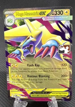 Mega Manectric - Prize Pack Series Cards - 050/132 Stamped Holo - Image 1