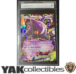 Gengar EX Pokemon Jumbo Promo Cards 34/119 CGC 8.5 - Image 1