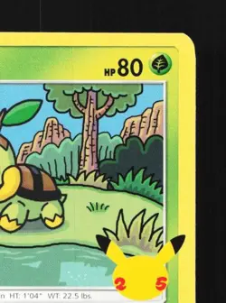 Turtwig 4/25 LP McDonald's Collection 2021 English Pokemon Card TCG - Image 5