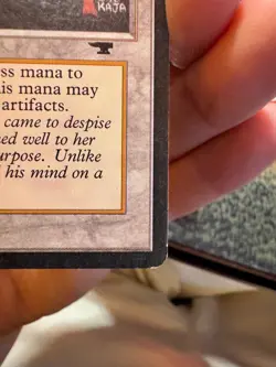 MTG English Mishra's Workshop Light Play (LP) Normal Antiquities Reserved List - Image 2