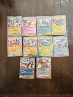 Pokemon TCG Mega Evolution EX Lot Of 37 Cards Double Rare New Near Mint - Image 2