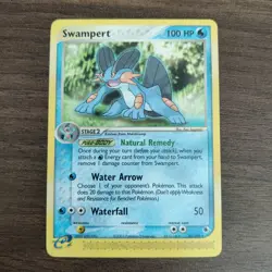 Swampert 23/109 - NM EX Ruby & Sapphire - 2003 Rare Pokemon TCG Card - Image 1