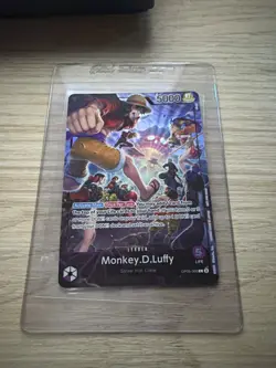 One Piece Promotion Cards #OP05-060 Monkey.D.Luffy (PSA Magazine) - Image 1