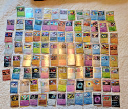 100 Sleeved Pokemon Cards - All Holos or Reverse Holos - Card Bundle Lot 1 - Image 2