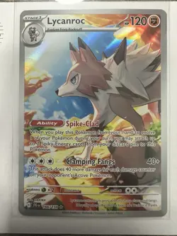 Pokemon - Lycanroc - 166/159 - SV Journey Together - Illustration Rare Card - Image 1