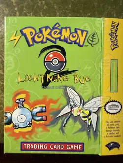 Pokemon Theme Deck Base Lightning Bug Cards - Sealed - Image 1