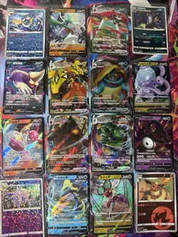 Pokemon 16 Card Lot nm V Max Mega SR Amazing Ex HOLO Rare Hits Only R44 - Image 1