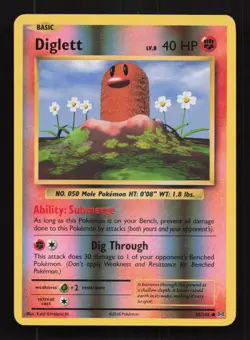 Diglett 55/108 XY Evolutions Reverse Holo Pokemon Rare Card TCG Pokemon (LP) - Image 1