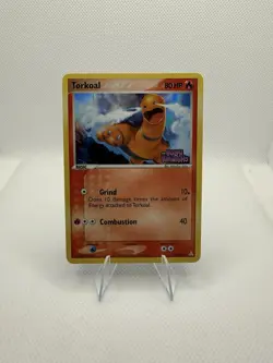 Pokemon Card - Torkoal Holon Phantoms 33/110 Rare Reverse Holo Stamped - Image 1