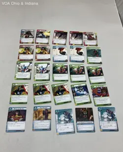 Marvel Champions The Card Game Lot Wood Storage Box Approx 300 Cards See Photos - Image 5