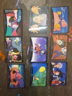 1995 Dragon Ball Z Hero Collection Series Part 3 Collection Cards Total 241-312 - Image 1