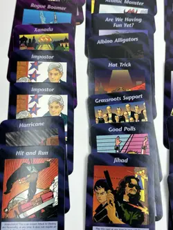 INWO Illuminati New World Order 119-Card Lot Mixed Set CCG Rares Groups Plots - Image 4