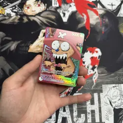 ONE PIECE Card Game Tony Tony Chopper OP08-001 Leader BASE SHOP Limited Promo JP - Image 3