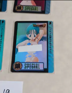 4 SEXY WAIFU DRAGON BALL Z ACG HOLOFOIL Cards - Image 5