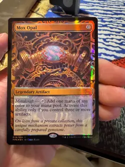 Mox Opal Masterpiece Series: Kaladesh Inventions Foil NM/LP Masterpiece Modern - Image 1