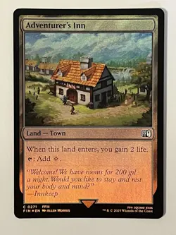 Adventurer's Inn FINAL FANTASY Foil MTG NM - Image 1