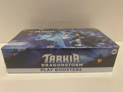 x1 Tarkir Dragonstorm Play Booster Box New Sealed English Magic the Gathering - Image 1