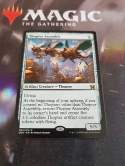 Mtg. Thopter Assembly. Duel Decks: Elves vs. Inventors. Lp - Image 1