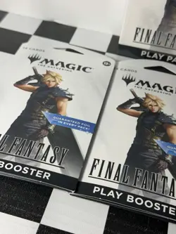Magic The Gathering: Final Fantasy Play Packs & Play Booster Packs X3 TCG - Image 3