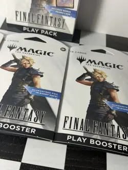 Magic The Gathering: Final Fantasy Play Packs & Play Booster Packs X3 TCG - Image 4