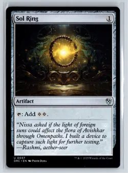 Sol Ring (0057) Commander: Aetherdrift 57 Uncommon - Image 1