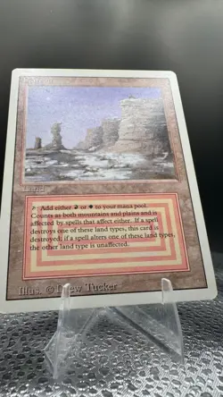 MTG REVISED EDITION Magic The Gathering PLATEAU Rare UNPLAYED NM+ - Image 3