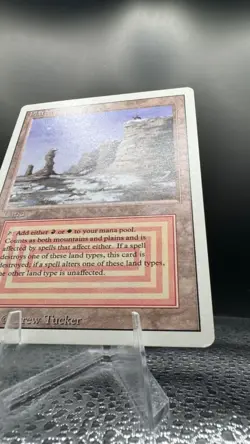 MTG REVISED EDITION Magic The Gathering PLATEAU Rare UNPLAYED NM+ - Image 4