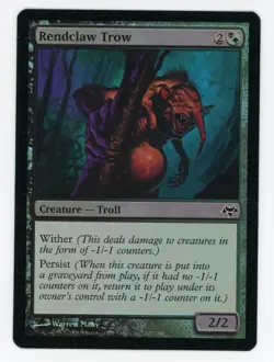 Rendclaw Trow FOIL Eventide MTG Magic the Gathering - Image 1