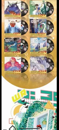 Hayao Miyazaki Collectible Card CCG Anime Studio Ghibli 13 Pack Box Chaowan new - Image 3