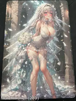 Matchmaker Spicy Waifu NSFW A5 Size Card Board Firefly Honkai Star Rail Wedding - Image 1