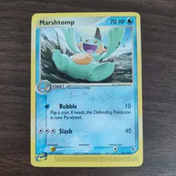 Marshtomp 40/109 - NM EX Ruby & Sapphire - 2003 Uncommon Pokemon TCG Card - Image 1