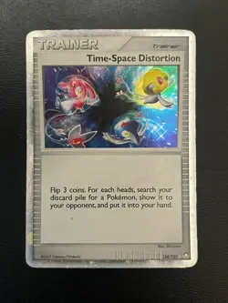 Time-Space Distortion Rare Holofoil Pokemon Card 2007 - 124/123 - Image 1