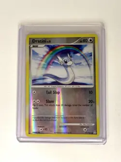 Pokemon Card 2008 Legends Awakened - Dratini 91/146 ReverseHolo LP - Image 1