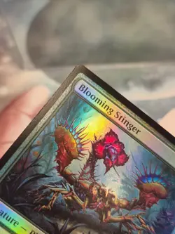 FOIL C 0174 Blooming Stinger Creature Common Edge of Eternities MTG Card - Image 2