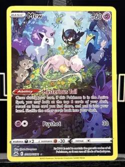 Pokemon TCG Mew Galarian Gallery Crown Zenith GG10/GG70 NM - Image 3
