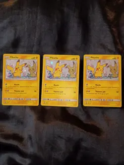 Pikachu SM162 Pokemon Sm Holo (x3) - Image 3