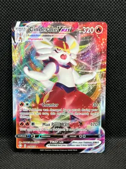 Pokemon Tcg Cinderace VMAX 019/072 Shining Fates - Image 1