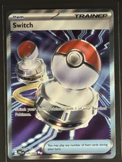 Pokemon Switch Trainer, 123/094, 2025 Holographic/Full Art - Ultra Rare - Image 1